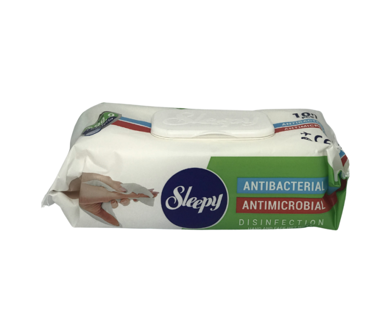 Lingettes désinfectantes antimicrobiennes